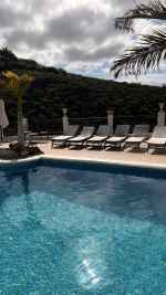 Rustic family villa with breathtaking mountain and ocean views in Los Menores