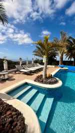 Rustic family villa with breathtaking mountain and ocean views in Los Menores