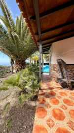 Rustic family villa with breathtaking mountain and ocean views in Los Menores