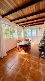 Rustic family villa with breathtaking mountain and ocean views in Los Menores