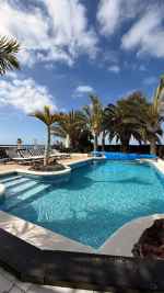 Rustic family villa with breathtaking mountain and ocean views in Los Menores