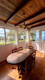 Rustic family villa with breathtaking mountain and ocean views in Los Menores